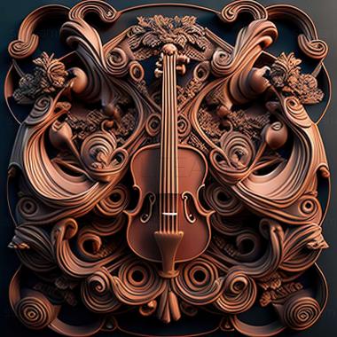 3D model baroque (STL)